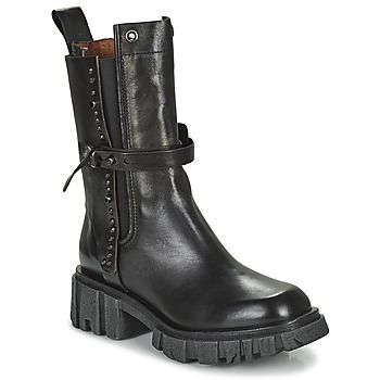 HELL STUD  women's Mid Boots in Black