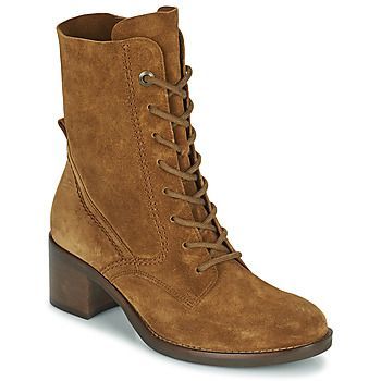 7167514  women's Low Ankle Boots in Brown