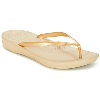 IQUSHION ERGONOMIC FLIP-FLOPS  women's Flip flops / Sandals (Shoes) in Gold