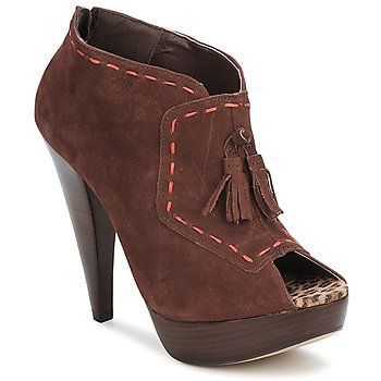 KAMILA  women's Low Boots in Brown