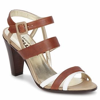 JOLLY  women's Sandals in Brown