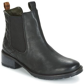 LATIMER  women's Low Ankle Boots in Black