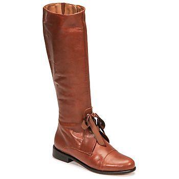 MAURA  women's High Boots in Brown