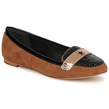 KING  women's Loafers / Casual Shoes in Brown