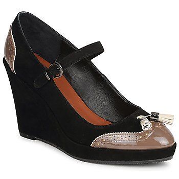 MAGGIE  women's Court Shoes in Black