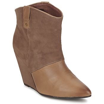LIBERTY  women's Mid Boots in Brown