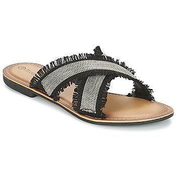 IRTA  women's Mules / Casual Shoes in Black