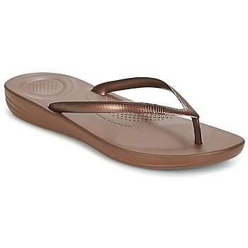 IQUSHION ERGONOMIC FLIP FLOPS  women's Flip flops / Sandals (Shoes) in Brown
