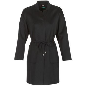 MARBELLO  women's Coat in Black