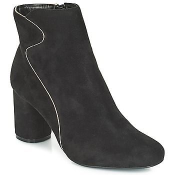 JUDY  women's Low Ankle Boots in Black
