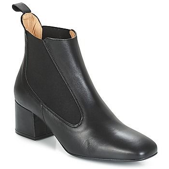 JUSSIVA  women's Low Ankle Boots in Black
