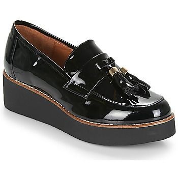 JOLLEGNO  women's Loafers / Casual Shoes in Black