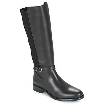 JENDAY  women's High Boots in Black