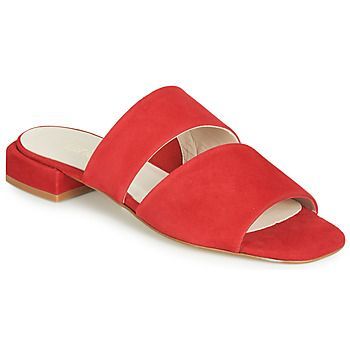 JANETTE  women's Mules / Casual Shoes in Red