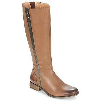 LONGBOTTE  women's High Boots in Brown
