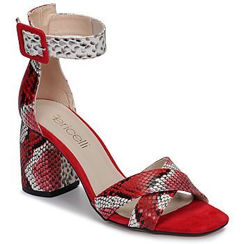 JEZI  women's Sandals in Red
