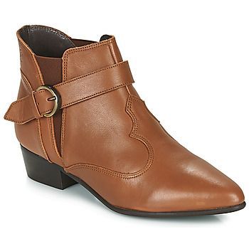 LYDWINE  women's Mid Boots in Brown