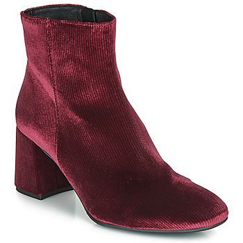 LENITA  women's Low Ankle Boots in Pink