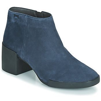 LOTTA  women's Low Ankle Boots in Blue