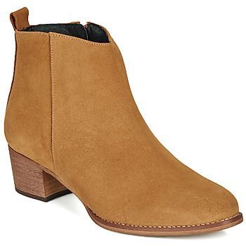 MARTINO  women's Low Ankle Boots in Brown