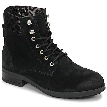 LIVIANE  women's Mid Boots in Black