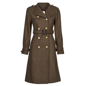 LIPIUS  women's Coat in Brown