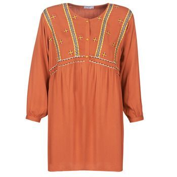 LOULIA  women's Dress in Orange