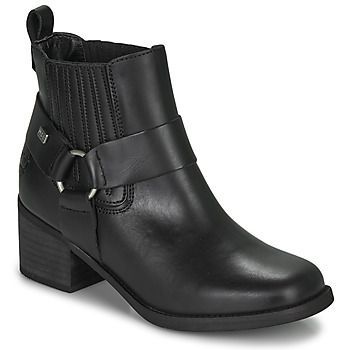 Musse & Cloud  ARLING  women's Low Ankle Boots in Black