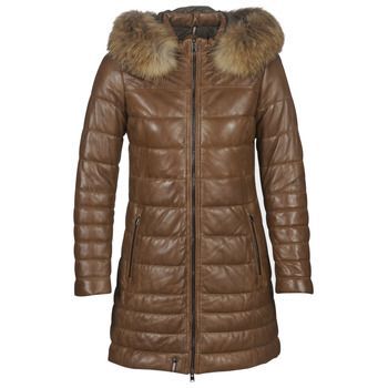 MARY  women's Jacket in Brown