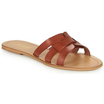 MELINDA  women's Mules / Casual Shoes in Brown