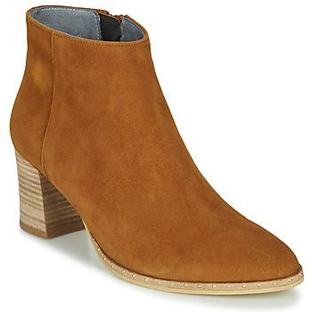 LASTICO  women's Low Ankle Boots in Brown
