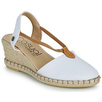 IPOP  women's Espadrilles / Casual Shoes in White