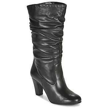 LALALY  women's High Boots in Black