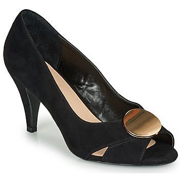 JANELLA  women's Court Shoes in Black