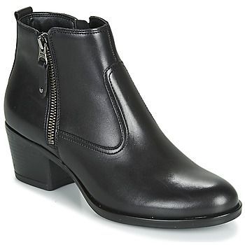 MADRID  women's Mid Boots in Black