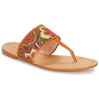 JERSEY  women's Flip flops / Sandals (Shoes) in Multicolour