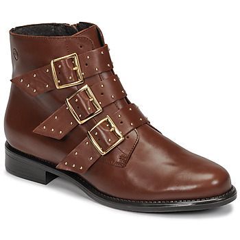 LYS  women's Mid Boots in Brown