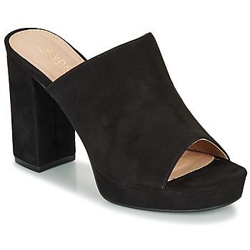 MELINDA  women's Mules / Casual Shoes in Black