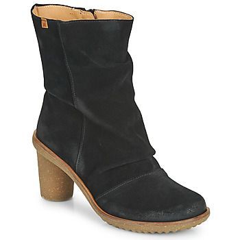 LUX  women's Low Ankle Boots in Black