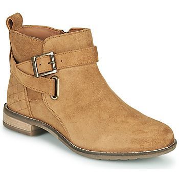 JANE  women's Low Ankle Boots in Brown