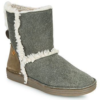 LUX  women's Mid Boots in Grey