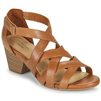LORENE POP  women's Sandals in Brown