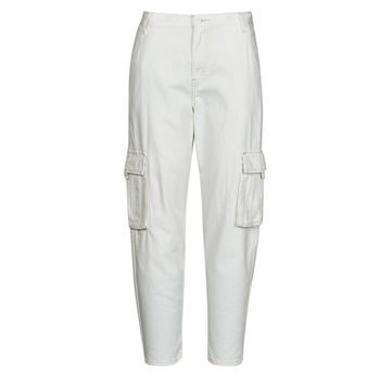 Levis  LOOSE CARGO  women's Trousers in White