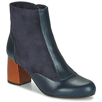 MICHELE  women's Low Ankle Boots in Blue