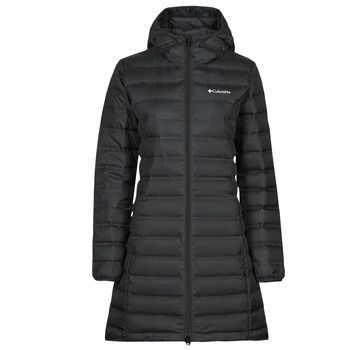 LAKE DOWN LONG HOODED JACKET  women's Jacket in Black