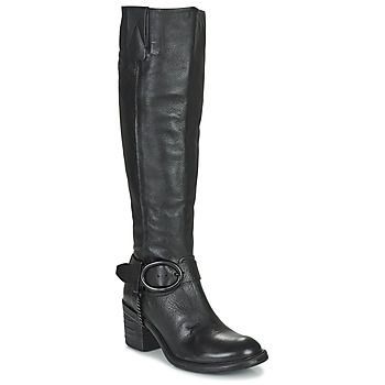 JAMAL HIGH  women's High Boots in Black