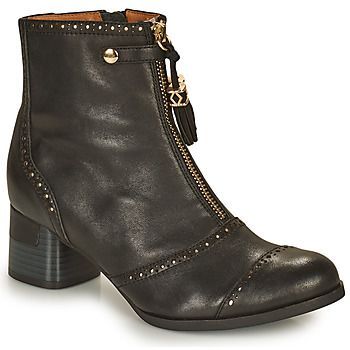MALO  women's Low Ankle Boots in Black