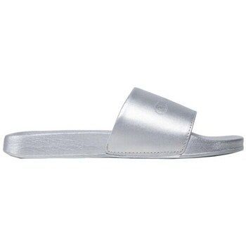 Queens Slide  women's Flip flops / Sandals (Shoes) in Silver