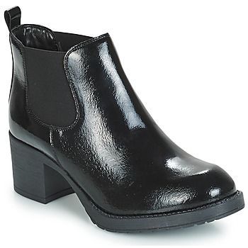 TERRIBLE 3  women's Low Ankle Boots in Black. Sizes available:7.5