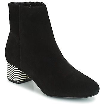 EUFORIA  women's Low Ankle Boots in Black. Sizes available:4,6,6.5,7.5
